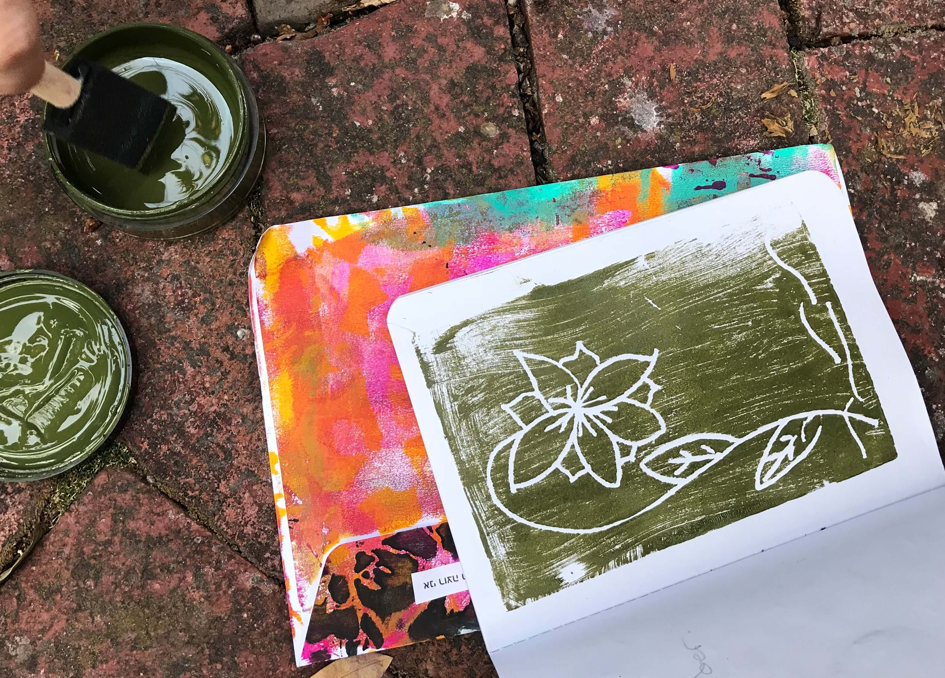 How to make styrofoam prints The Art of Creativity