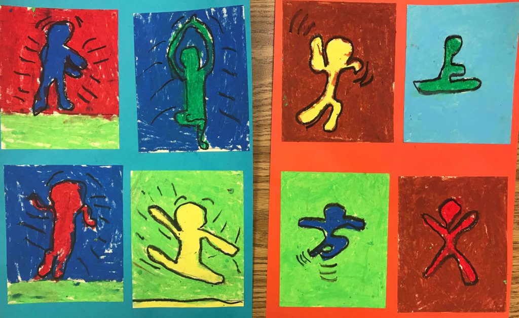 Keith Haring for Third Graders